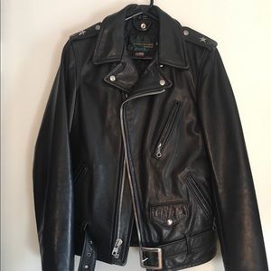 Perfecto Schott Leather Jacket (XS)